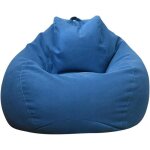 Housse de pouf poire - amoune - bleu - matriaux de haute qualit - pour salon et chambre  coucher - ...