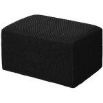 Housse de pouf en tissu �lastique protecteur spandex �lastique rectangle repose - pieds canap� housse ...