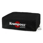 Housse de protection pour barbecue - krampouz - ahb2 - impermable - cordon de serrage - noir