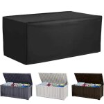 Housse de protection - jardin - noir - imperméable - résistant aux uv - 158x76x69cm Housse de protection - jardin - noir - imperméable - résistant aux uv - 158x76x69cm