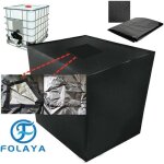 Housse de protection folaya pour cuve 1000 l ibc - anti - poussire anti - uv anti - pluie (116 x 100 ...