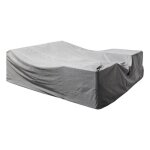 Housse de protection hambo pour salon s 175x175x90cm en polyester - hespride