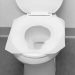Housse de protection hygi�nique pour cuvette wc - blanc