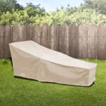 Housse de protectionhousse impermable pour chaise longue dextrieur protection contre les intempries(beige)1 ...