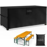 Housse de protection kingsleeve� pour table et bancs de jardin b�che de protection ext�rieur tissu oxford ...