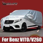 Housse de protection - mercedes benz - vito v260 - impermable - anti - poussire - tissu oxford