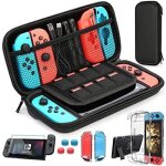 Housse de protection nintendoprotection switch housse + nintendo switch coque transparente + protection ...