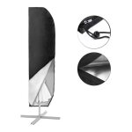 Housse de protection pour parasol d�port� en tissu oxford 420d - anti - uv - noir