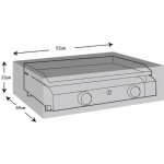 Housse de protection pour plancha � gaz 52x50x22cm werka pro