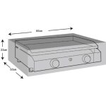 Housse de protection pour plancha � gaz 66x50x22cm werka pro