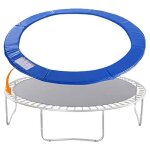 Housse de protection pour trampoline - xvx - 10 pieds - 3. 06 m - pvc + pe - bleu - protection contre ...