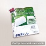Housse de protection de traversin - linnea - antony - 120 cm - imperméable - anallergique Housse de protection de traversin - linnea - antony - 120 cm - imperméable - anallergique