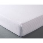 Housse protge matelas - anti stress - 90x190 cm - 100% anti - stress - lavable - synthtique
