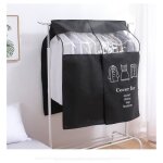 Housse de vtements - universelle - noir - 110 x 90 cm - anti - poussire - impermable
