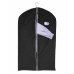 Housse de rangement - nt911 - noir - 100 x 60 cm - peva - fermeture zipp�e