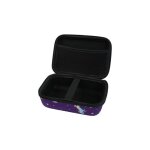 Housse de rangement pour v - tech kidizoom duo dx en motif de licorne - violet avec zip et poches en ...