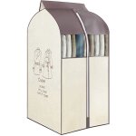 Housse de rangement pour v�tements � suspendre avec fen�tres en pvc transparent r�sistant � la poussi�re ...