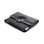 Housse rotative ipad noire