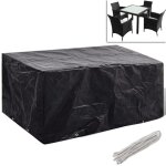 Vidaxl housse de salon de jardin 8 ?illets 180 x 140 x 90 cm Vidaxl housse de salon de jardin 8 ?illets 180 x 140 x 90 cm