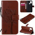 Housse samsung galaxy a21s coque avec support portefeuille tui rabat bouton magntique nouveau pu cuir ...