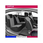 Housses de si�ge sur mesure pour captur (03 / 2013 � 11 / 2019) housse voiture / auto dint�rieur jeu ...