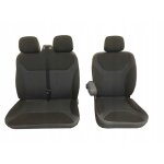 Housses de si�ge sur mesure - compatibles renault trafic ii 2001 - 2014 - compatibles opel vivaro 2001 ...