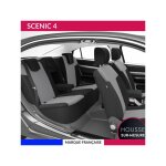 Housses de si�ge sur mesure pour scenic 4 (d�s 10 / 2016) housse voiture / auto dint�rieur jeu complet ...