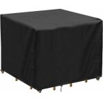 Housse table de jardin carr�e bache salon de jardin imperm�able anti - uvoxford tissu housse de table ...