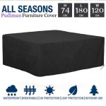 Housse pour table de jardin housse de protection bche impermable pour meubles jardin et hivernage mobilier ...