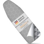 Housse de table � repasser - estampille - 130x45 cm - pour centrale vapeur - thermo reflect - mousse ...