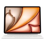 Clavier pour tablette apple magic keyboard azerty blanc pour ipad air 13 (m3)