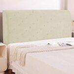 Housse tete de lit - anti - poussi�re - pour t�te de lit de chambre � coucher rembourr�e (140 - 165 cm ...