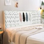 Housse de tte de lit extensible protecteur anti - poussire - color1 - 160 cm