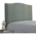 Housse de tete de lit extensible housse t�te de lit de protection anti - poussi�re vert haricot 110 - ...