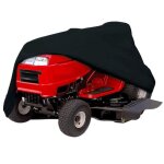 Housse de tondeuse à gazon - jormftte - autoportée - imperméable et protection solaire Housse de tondeuse à gazon - jormftte - autoportée - imperméable et protection solaire