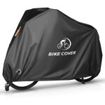 Housse de v�lo - 200 x 110 x 70 cm - imperm�able - r�sistante aux uv - noire