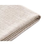 Housse en velours textur� pour canap� d�houssable topaze - beige