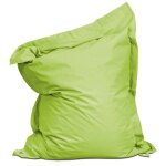 Housse vide de pouf de jardin en polyester vert 180 x 145 cm