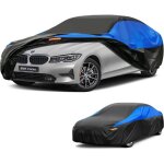 Housse voiture imperm�able respirante b�che pour bmw 3 series 4 series e90 f30 g20 f32 f33 f36 g22 noir ...