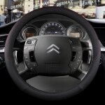 Housse de volant - citroën - compatible c1 c2 c3 c4 c5 - couleur noire - confort conducteur Housse de volant - citroën - compatible c1 c2 c3 c4 c5 - couleur noire - confort conducteur