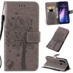 Housse xiaomi redmi note 8 (6. 3) - avec support pu cuir portefeuille protection etui  rabat coque xiaomi ...