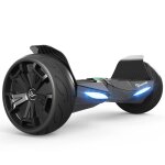 Hoverboard gyropode evercross tech 8. 5 tout terrain auto �quilibre lumi�re led bluetooth avec app cadeau ...