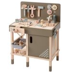 Howa Ètabli pour enfants en bois avec 47 pièces accessoires établi pour enfants 4905 Howa Ètabli pour enfants en bois avec 47 pièces accessoires établi pour enfants 4905
