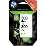 Hp 300 pack de 2 cartouches dencre noire et trois couleurs authentiques (cn637ee) pour deskjet f4580 ...