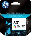 Hp 301 cartouche dencre trois couleurs authentique (ch562ee) pour hp envy 4505 et hp deskjet 1050 / 1512 ...