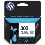 Hp 302 cartouche dencre trois couleurs authentique (f6u65ae) pour hp deskjet 2130 / 3630 et hp officejet ...