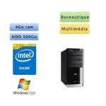 Hp pavilion a6643fr - windows vista - 2. 33ghz 4go 500go - ordinateur tour bureautique pc noir Hp pavilion a6643fr - windows vista - 2. 33ghz 4go 500go - ordinateur tour bureautique pc noir