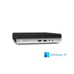 Ordinateur de bureau - hp prodesk 400 g4 dm - 8go - 256go ssd - w11