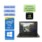 Hp zbook 15 g3 - windows 10 - i7 16go 500go ssd - 15. 6 - webcam - m600m - station de travail mobile ... Hp zbook 15 g3 - windows 10 - i7 16go 500go ssd - 15. 6 - webcam - m600m - station de travail mobile ...