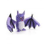 Hq - origami 3d (l) - bat / chauve - souris - mixte - noir - a partir de 8 ans - enfant Hq - origami 3d (l) - bat / chauve - souris - mixte - noir - a partir de 8 ans - enfant